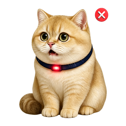 Collar LED red: problem